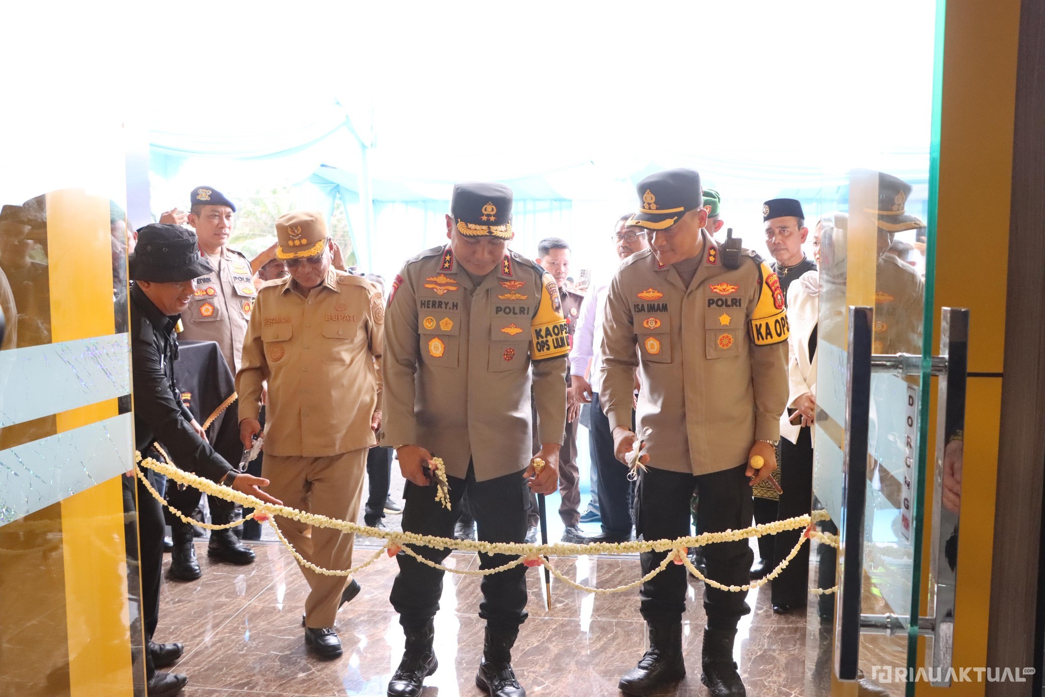 Resmikan MPP Presisi di Polres Rohil, Kapolda Riau: Pelayanan 24 Jam