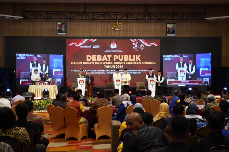 Polda Riau Sukses Amankan Kampanye Terbuka Debat Publik Pilkada Kuansing 2024 di Pekanbaru