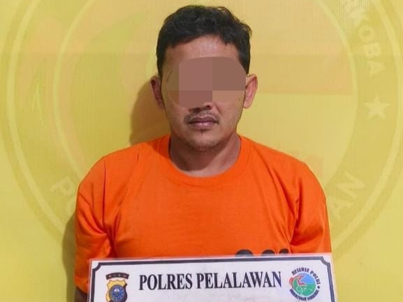 Kurir Sabu Antar Kota Ditangkap Polisi di SPBU Kilometer 55 Pelalawan
