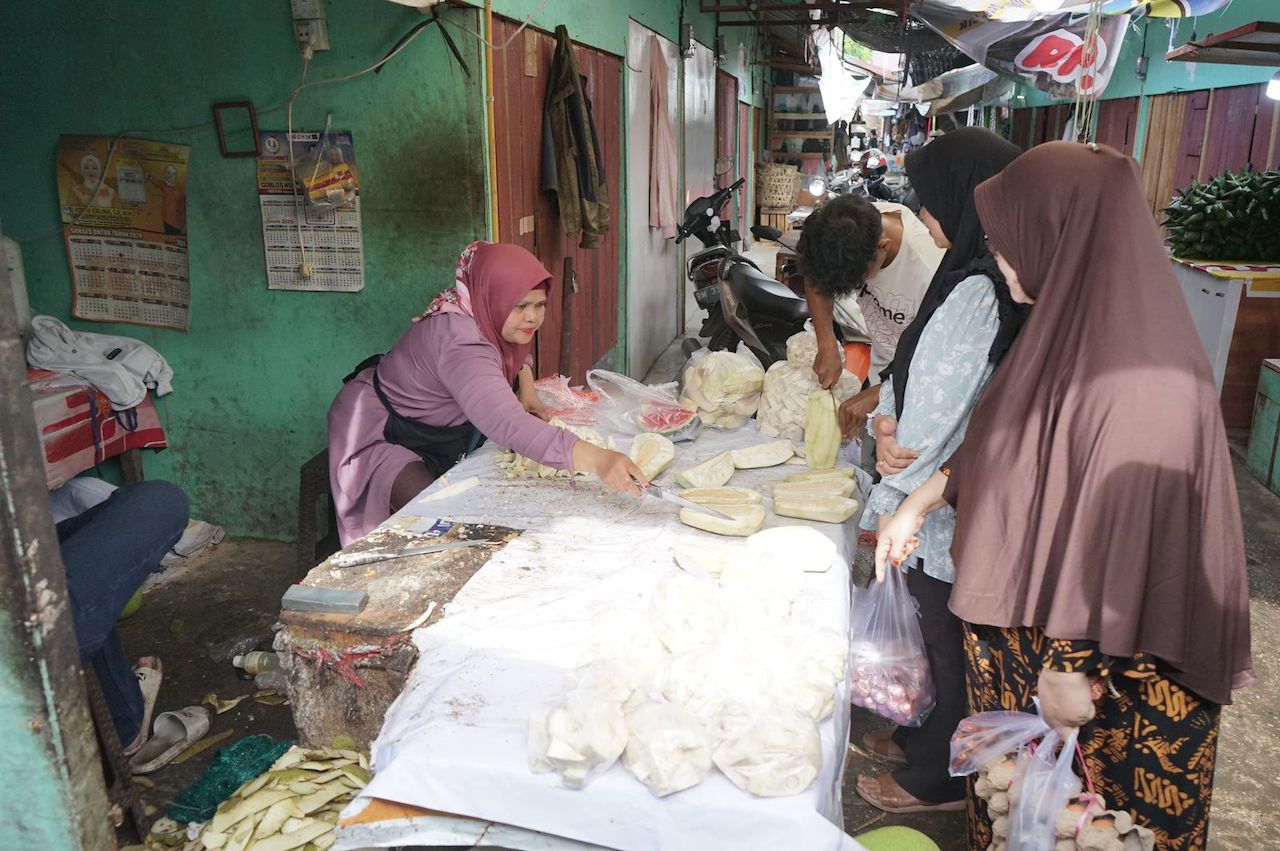 Penjualan Nangka Muda di Pekanbaru Meningkat Jelang Idul Adha