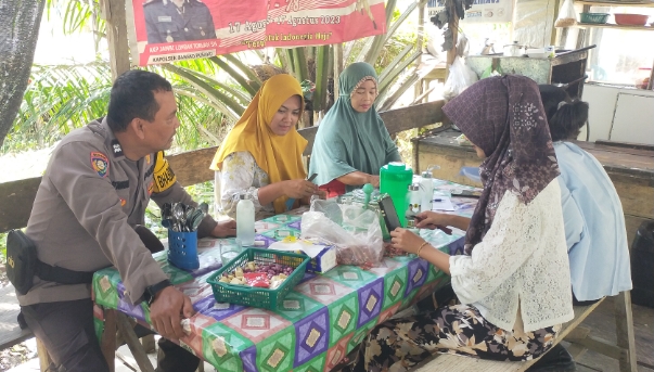 Polsek Bangko Pusako Gelar Cooling System untuk Wujudkan Pilkada Damai di Rokan Hilir