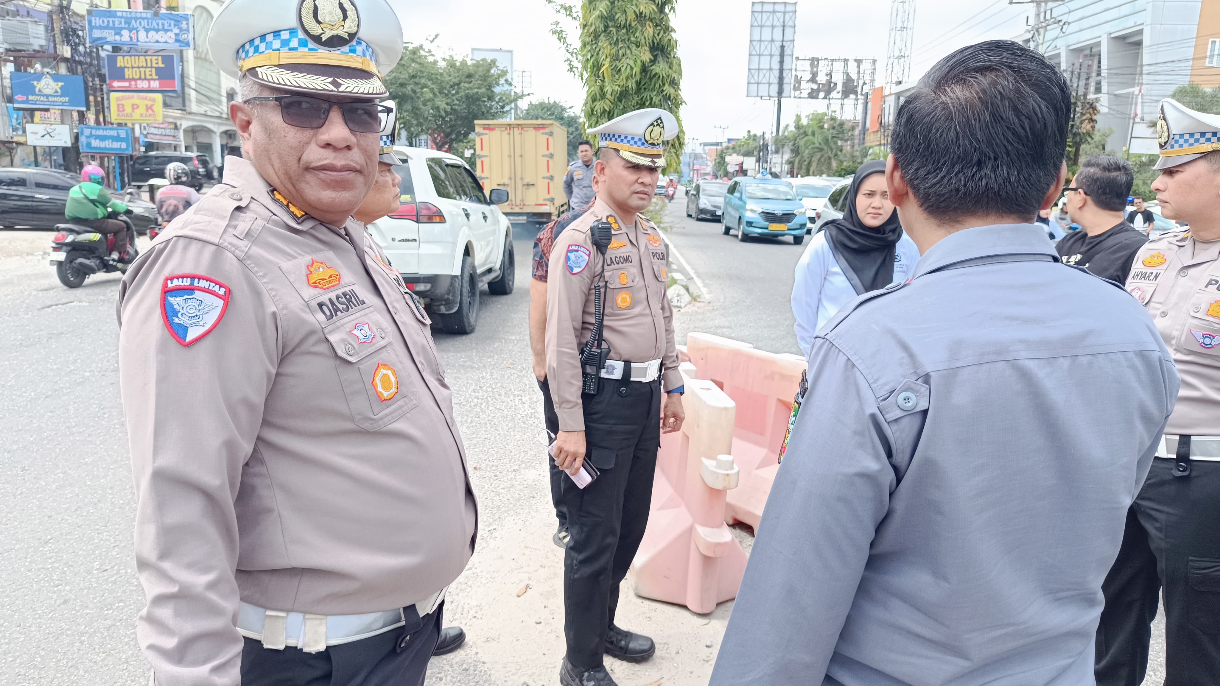 Mulai Hari Ini Dua U-Turn di Jalan Nangka Ditutup