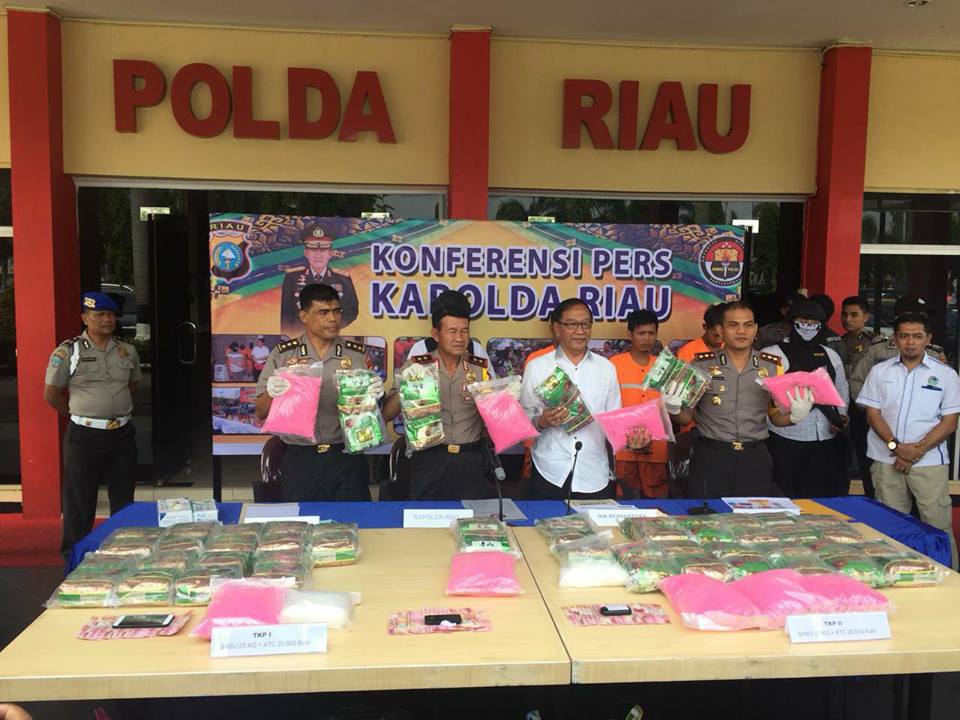 Januari-April, Polisi di Riau Tangkap 926 Pengedar dan Pemakai Narkoba