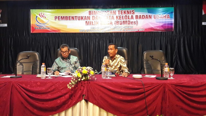 Bupati H. Mursini Berharap, Program BUMdes Bisa Meningkatkan Pendapatan Desa