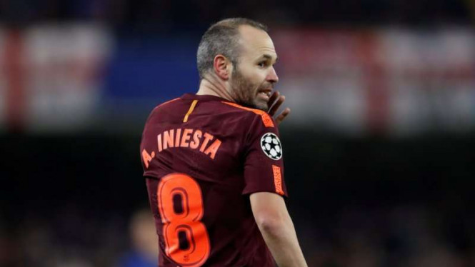 Terungkap ! Iniesta Pindah ke China karena Sambil Jualan Wine