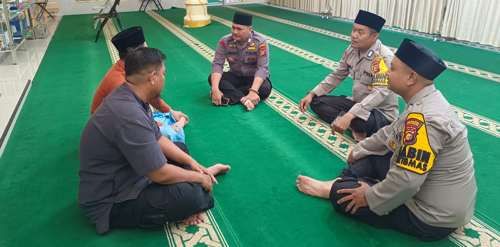 Polsek Senapelan Jalin Sinergi dengan Tokoh Masyarakat untuk Jaga Kamtibmas