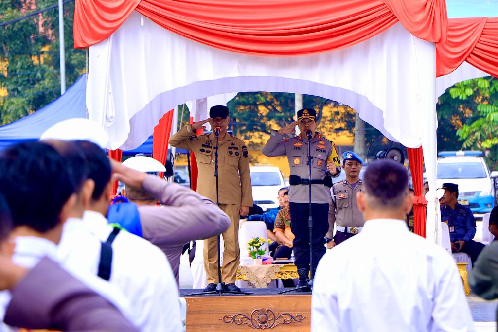 Kapolresta Pekanbaru Pimpin Apel Polisi RW, Tingkatkan Kolaborasi Menuju Pemilu 2024 yang Aman