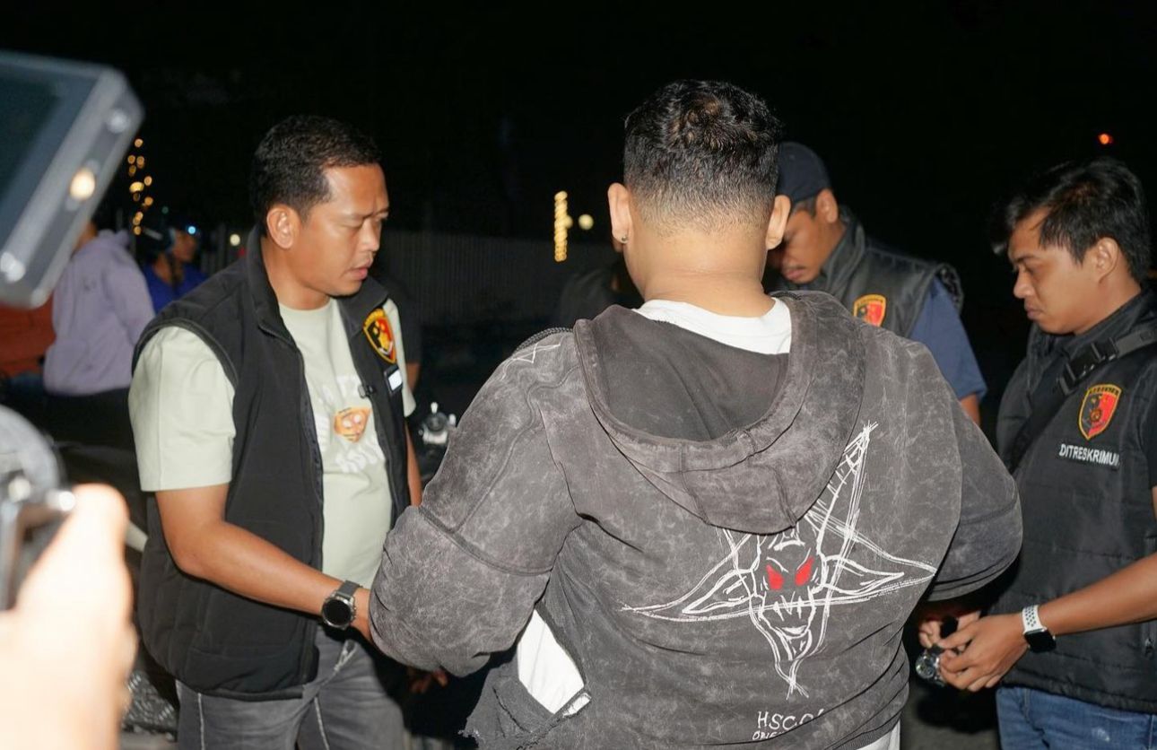 Jaga Kamtibmas Jelang Pemilu di Pekanbaru, Kombes Asep Patroli Sampai Subuh