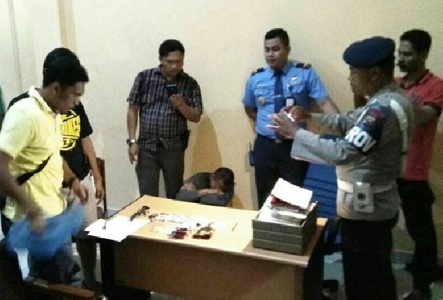 Polisi Lacak Bukti Transaksi Oknum Brimobda Riau Pembawa Sabu
