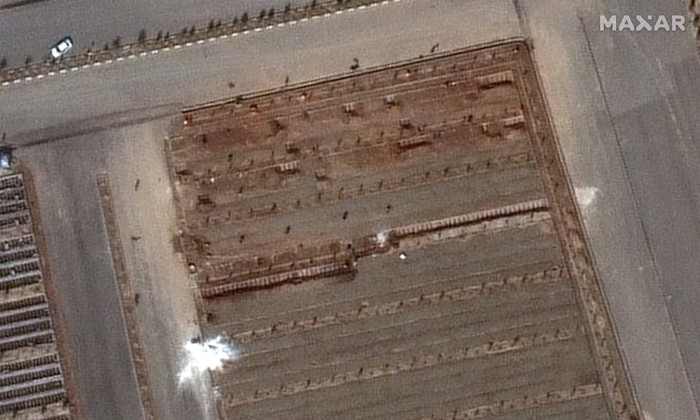 Wah! Foto Satelit Kuburan Massal Iran di Tengah Pandemi Corona Bikin Curiga