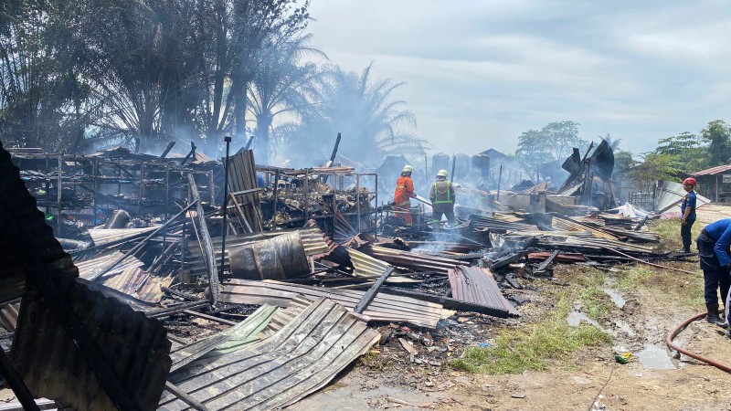 Pabrik Fermentasi Nata de Coco di Pekanbaru Terbakar