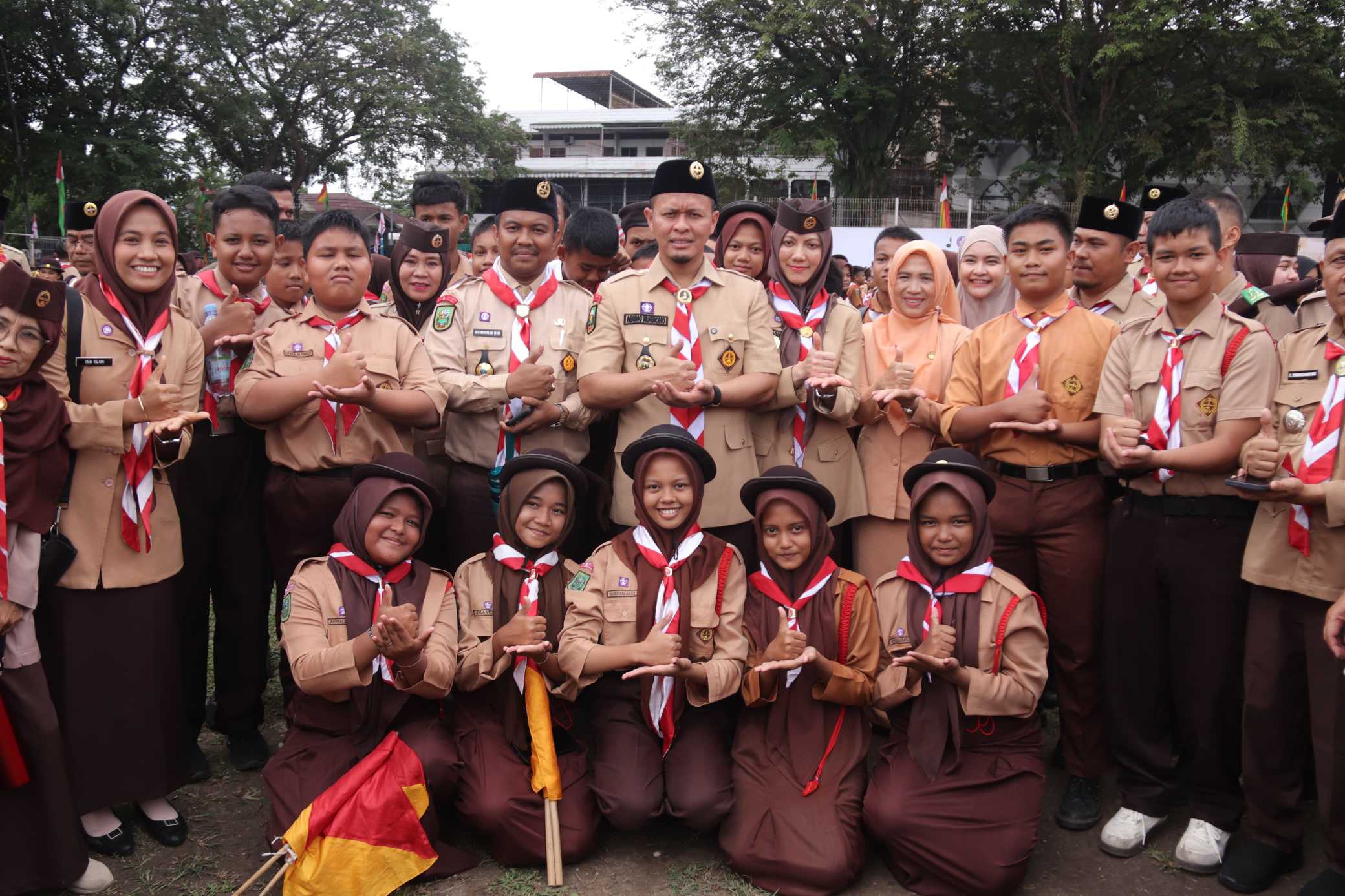 Pengurus Gerakan Pramuka Pekanbaru Periode 2025-2030 Dilantik, Bina Karakter Generasi Muda