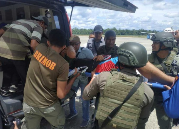 Anggota Brimob Diserang KKB saat Buang Sampah di Bandara