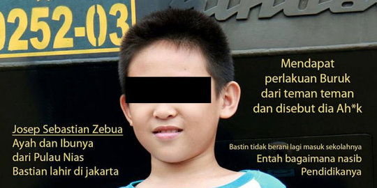 Viral, bocah SD di Jakarta dibully karena mirip Ahok hingga ditonjok didepan guru