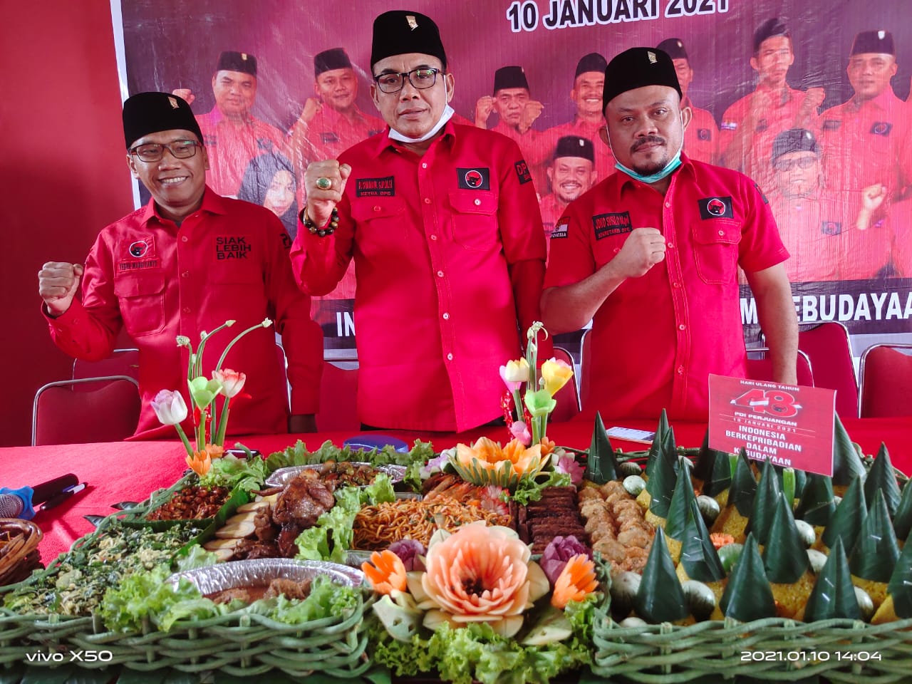 PDIP Siak Alihkan Dukungan ke Alfedri-Husni untuk PSU Pilkada