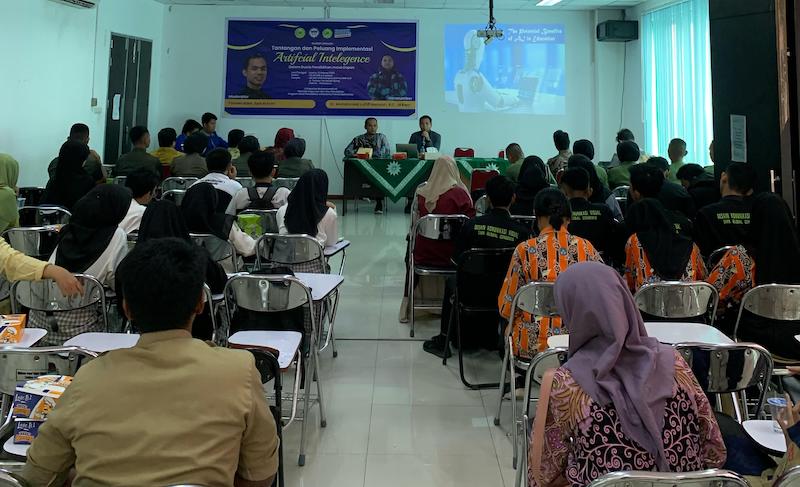 FKIP UMRI Gelar Kuliah Umum Bahas Peluang dan Tantangan AI dalam Pendidikan