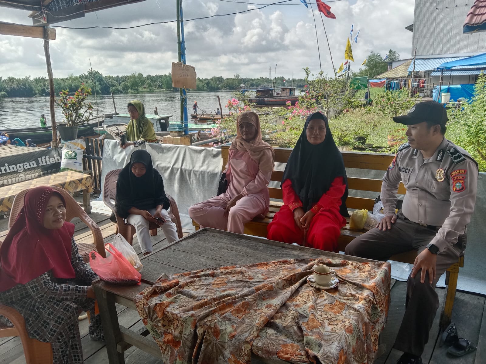 Polsek Gaung Imbau Masyarakat Waspada dan Tak Pakai Perhiasan Berlebihan Jelang Pemilu 2024