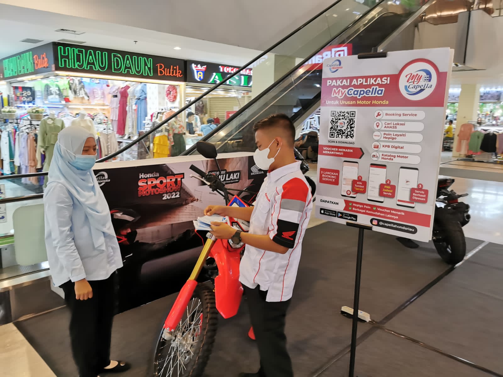 Honda Sport Motoshow Sukses Digelar di Sukaramai Trade Center