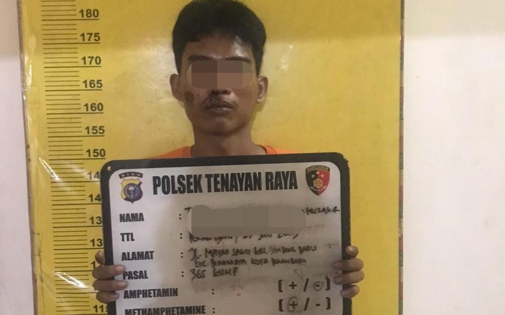 Gagal Jambret di Tenayan Raya, Pemuda 22 Tahun Diamuk Massa sebelum Diamankan Polisi