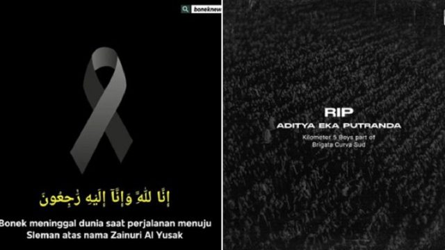 2 Orang Suporter Meninggal Sebelum dan Sesudah Laga PSS vs Persebaya