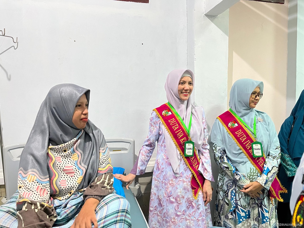 Tinjau IVA Test di Puskesmas Tenayan Raya, Sulastri Ajak Perempuan Waspada Kanker Serviks