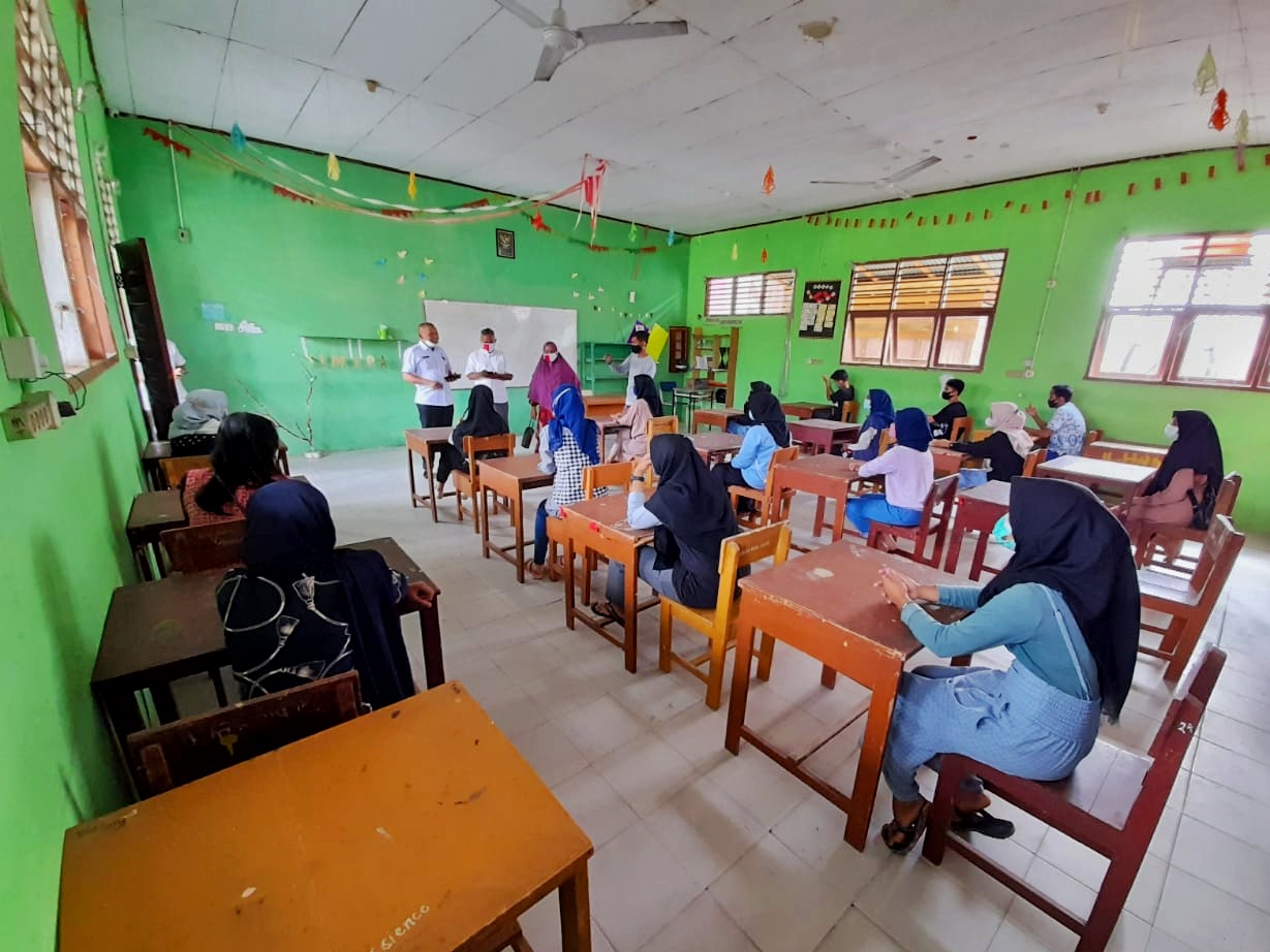 Belajar Tatap Muka Terbatas di Riau Sudah Dilaksanakan