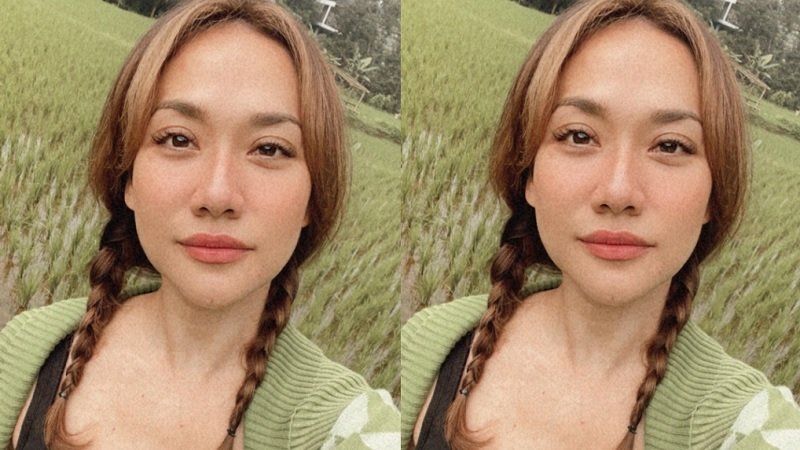 Bunga Citra Lestari Jadi Kembang Desa Pose di Sawah, Gemes Banget!