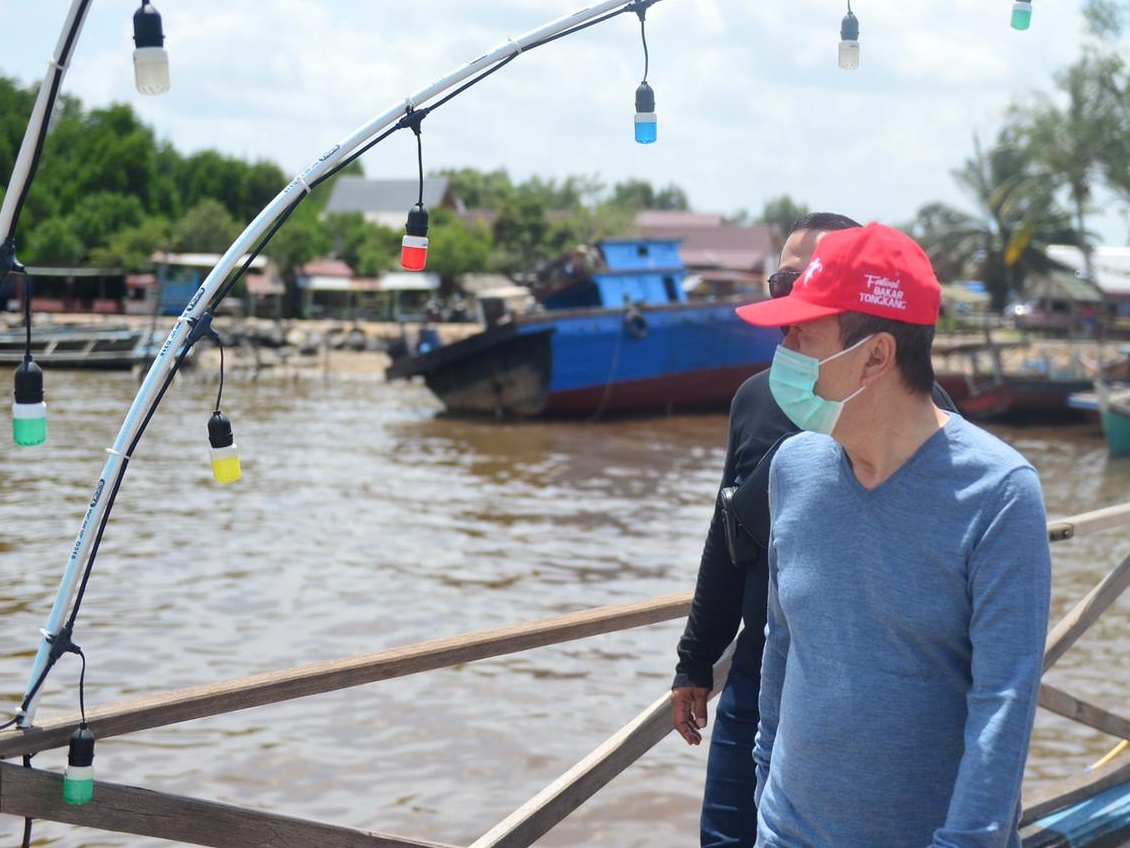 Akhir Pekan, Gubernur Riau Jalan-jalan ke Dumai