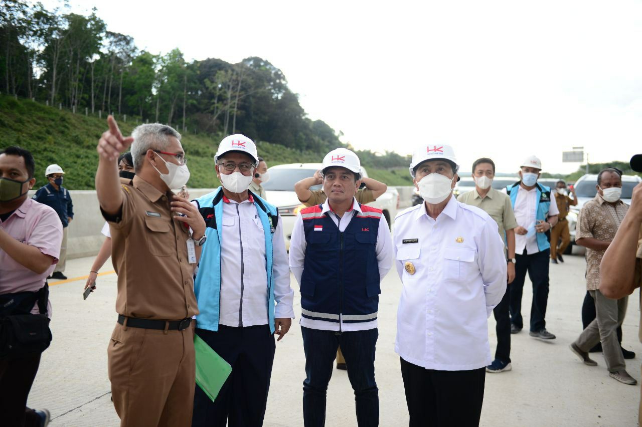 Jalan Tol Pekanbaru-Bangkinang Tinggal Finishing