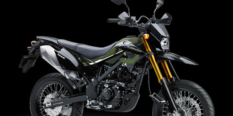 Kawasaki D-Tracker Tampil Makin Garang dengan 'Baju' Baru