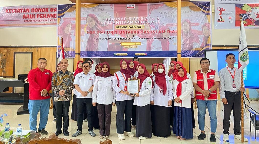 Ketua PMI Riau: KSR UIR Harus Jadi Garda Terdepan dalam Kesiapsiagaan Bencana dan Pelayanan Kemanusiaan