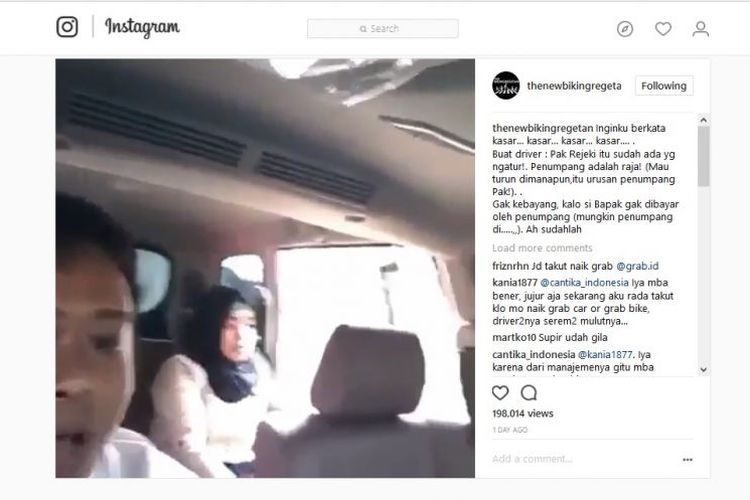 Viral Penumpang Teriak Minta Tolong karena Driver Tolak Berhenti, Grab Minta Maaf