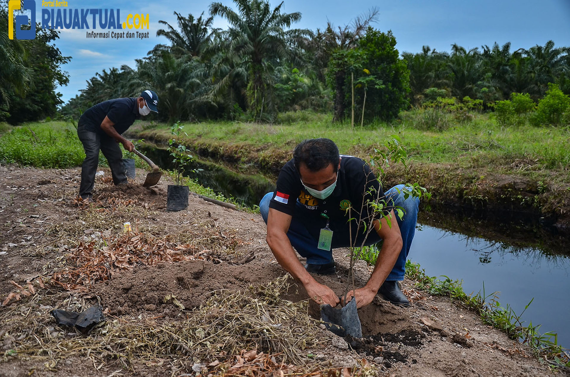 Masyarakat Makmur Hutan Tetap Terjaga, BBKSDA Riau Rangkul Masyarakat Desa Tuah Indrapura