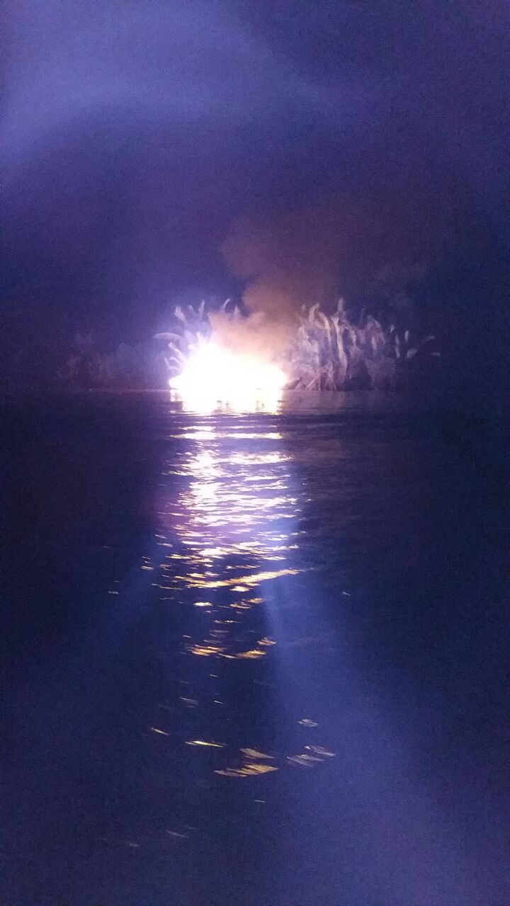 Begini Kronologi Icap Selamatkan Diri Pasca Kapal Yang Diawakinya Terbakar