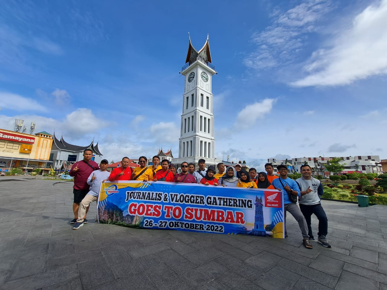 PT CDN Bersama Wartawan Gelar Gathering Goes To Sumbar