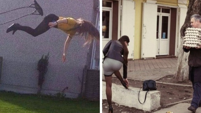 15 Foto Lucu Ini Diambil 1 Detik Sebelum Musibah Terjadi