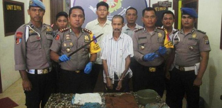 Ngeri! Minta Jatah Namun Tak Dikasih, Suami Tebas Isyri Dengan Klewang