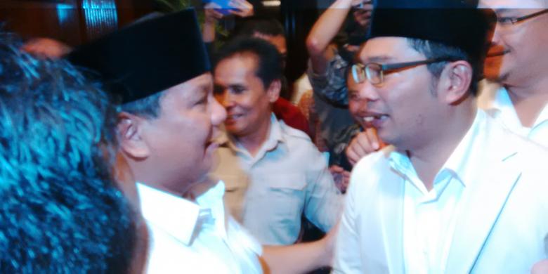 Ridwan Kamil Bisa Seperti Sekarang Karena Tangan Dingin Prabowo, Jangan Lupa Kacang Pada Kulit