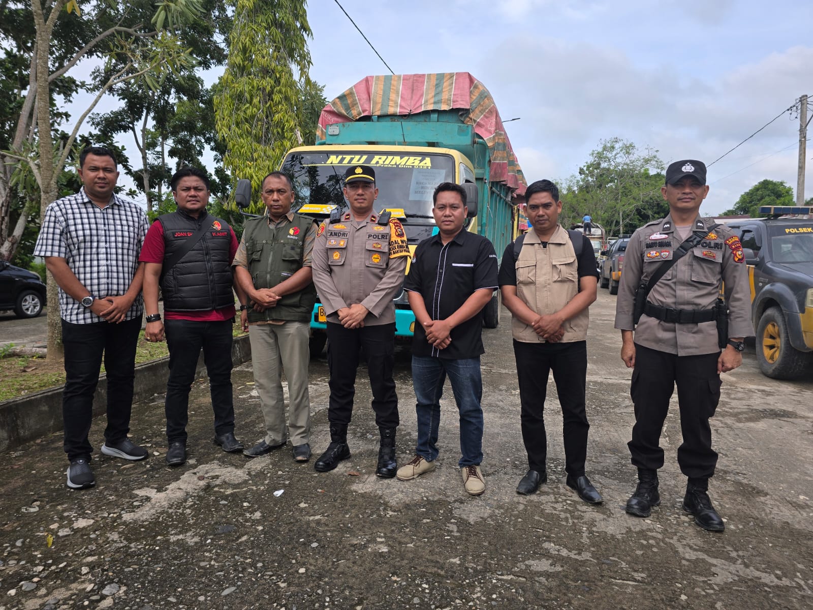 Pengamanan Logistik Pilkada 2024, Kapolsek Rimba Melintang Pastikan Distribusi Aman dan Lancar