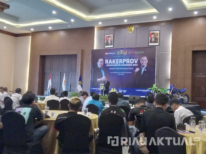 Matangkan Kegiatan Tahunan, Ketua IMI Riau Buka Rakerprov IMI Riau