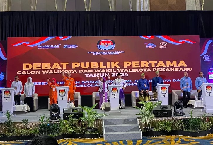 Isu Korupsi Tak Diangkat di Debat Pilwako Pekanbaru, Pengamat Pertanyakan Sikap KPU