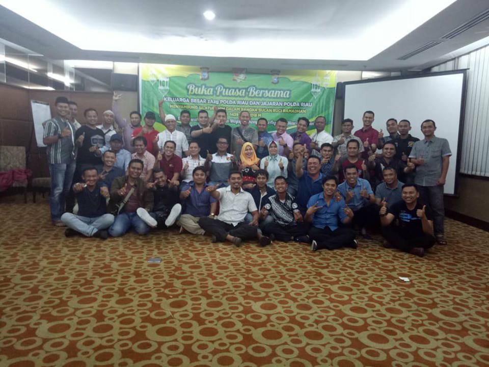Pererat Silaturahmi, zAzg Polda Riau dan Polresta Pekanbaru Buka Puasa Bersama