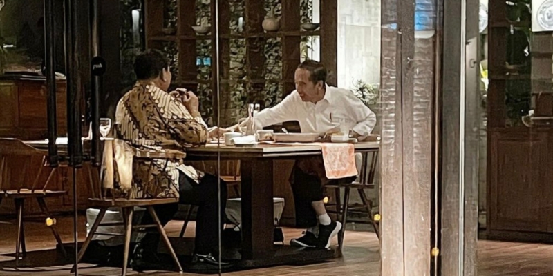 Makan Malam Jokowi-Prabowo Bikin Rusak Psikologis Pendukung Anies dan Ganjar