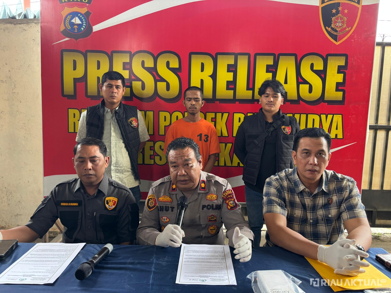 Terekam CCTv, Maling di Indekos Pekanbaru Masuk Bui