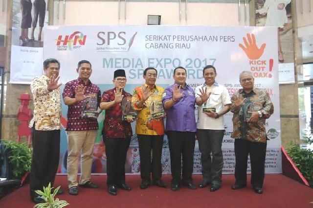 Ketua SPS Riau Prihatin Kabar Hoax Terpa Syamsuar