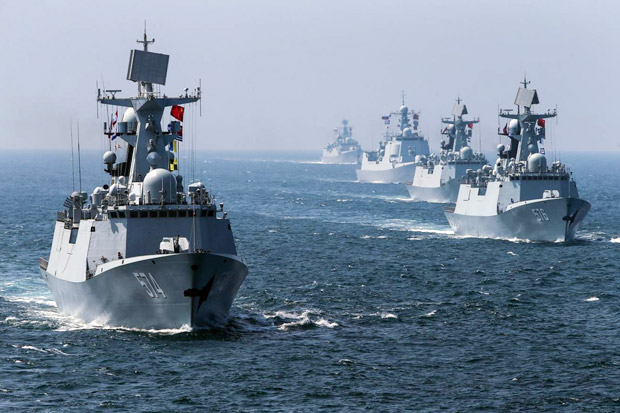 Kapal Perang China Tantang AS di Laut China Selatan