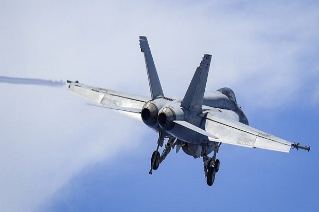 Jet Tempur F-18 AS Berbasis Kapal Induk Nuklir Jatuh di Laut Filipina