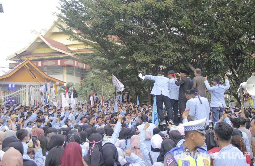 Tolak UU Ciptaker, Mahasiswa Universitas Riau akan Turun ke Jalan Besok