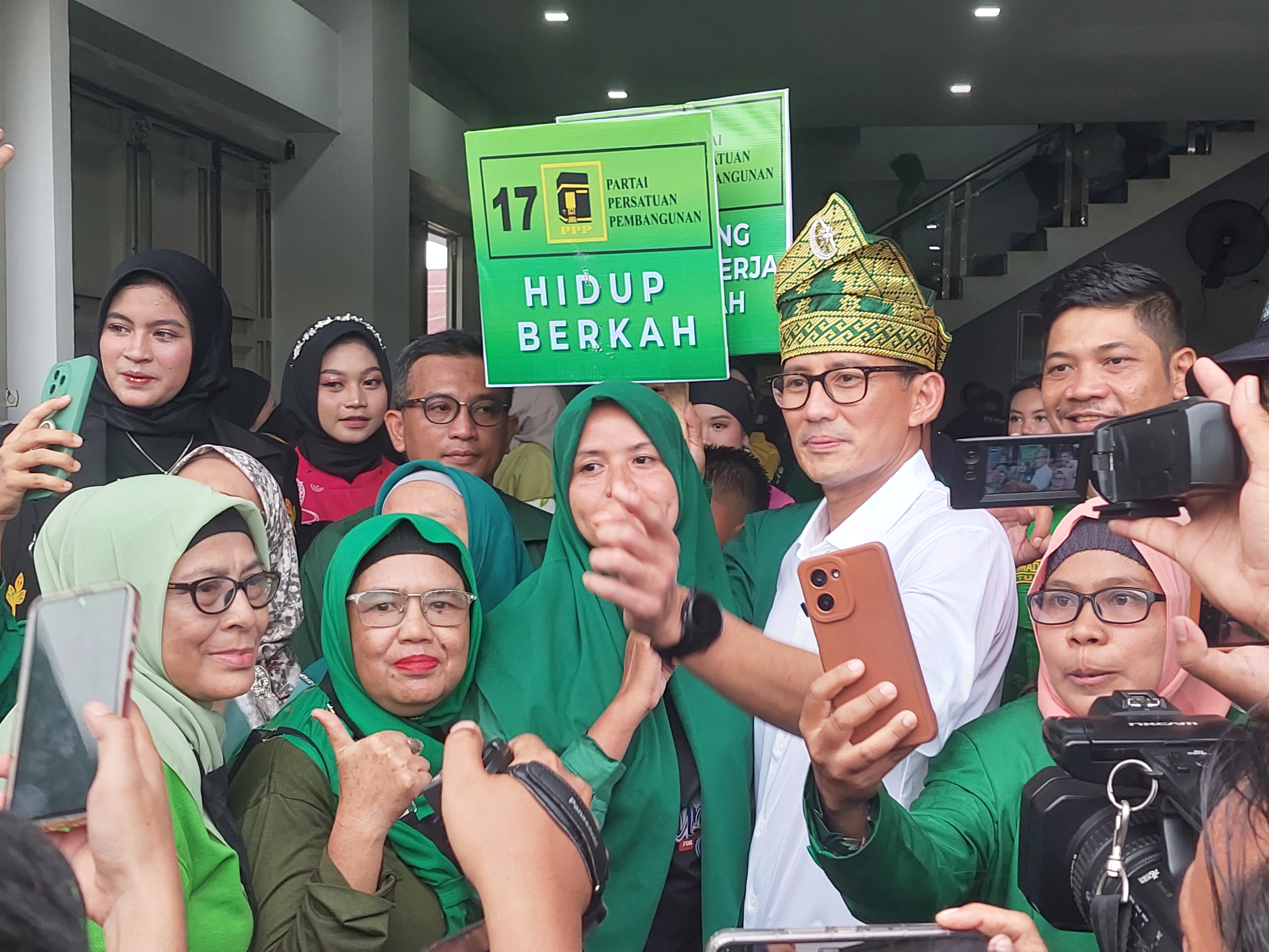 Sandiaga Uno Tegaskan Dukungan PPP ke Ganjar Pranowo dan Mahfud MD Penuh