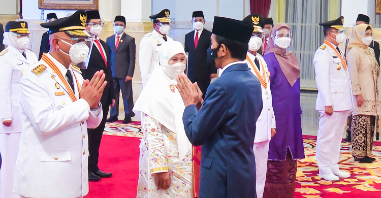 Jokowi Lantik Gubernur-Wagub Sumbar, Kepri Dan Bengkulu